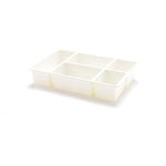 Makeup organiser with 5 compartments White nz