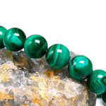 Malachite bracelet 10mm nz