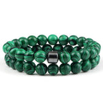 Malachite bracelet 8mm nz