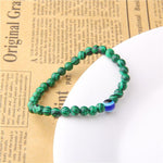Malachite evil eye bracelet nz