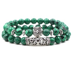 Malachite Owl Bracelet nz