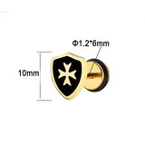 Maltese Cross Earrings nz