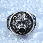 Maltese Cross Lion Ring nz