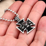 Maltese cross necklace nz