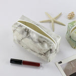 Marble Makeup Bag Black nz