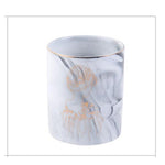 Marble makeup brush holder Grey patterns nz