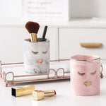 Marble makeup brush holder nz