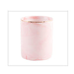 Marble makeup brush holder Pink / gold nz