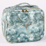 Marble Makeup Case Green 1 nz