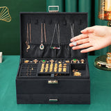 Matte Black Jewellery Box nz
