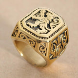 Medieval Lion Ring nz