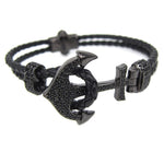 Men’s anchor bracelet nz