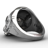 Men’s biker ring steel nz