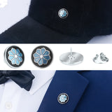 Men’s brooch Light blue nz