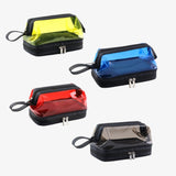 Men’s clear toiletry bag Red nz