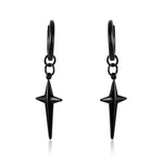 Men’s cross earrings Black nz