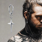 Men’s cross earrings nz