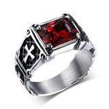 Men’s cross ring 54 mm / Red nz