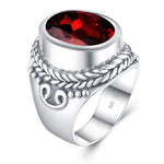 Men’s garnet ring nz
