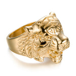 Men’s gold tiger ring nz