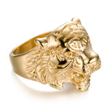 Men’s gold tiger ring nz