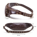 Men’s leather bum bag nz