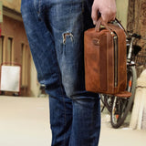 Men’s leather toiletry bag nz