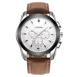 Men’s leather watch White nz