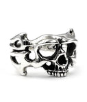 Men’s silver biker ring 49 mm nz