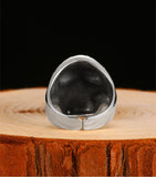 Men’s silver skull ring nz