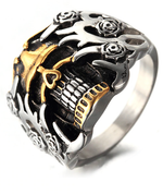 Men’s skull ring 52 mm nz