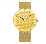 Men’s sports watch Cinto dourado nz
