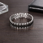 Men’s steel chain bracelet nz