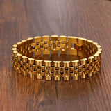 Men’s steel chain bracelet nz
