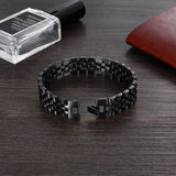 Men’s steel chain bracelet nz