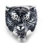 Men’s tiger head ring 54 mm nz