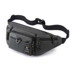 Men’s travel bum bag Grey nz