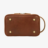 Men’s vintage leather toiletry bag nz