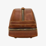 Men’s vintage leather toiletry bag nz