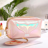 Mermaid makeup bag Pink nz