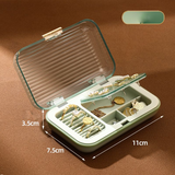 Metal-look jewellery box Green nz