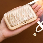 Metal-look jewellery box nz