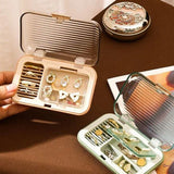 Metal-look jewellery box nz