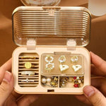 Metal-look jewellery box nz
