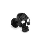 Metal skull earrings Black nz