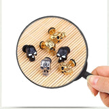 Metal skull earrings nz