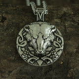 Midgard Bear Pendant Steel nz