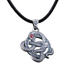 Midgard Serpent Necklace Silver nz