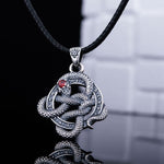 Midgard Serpent Necklace Silver nz