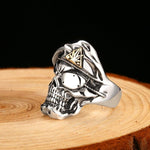 Military skull ring nz